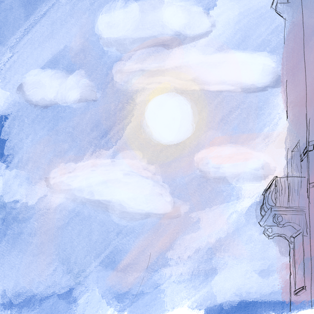 Winter Sun in Zurich